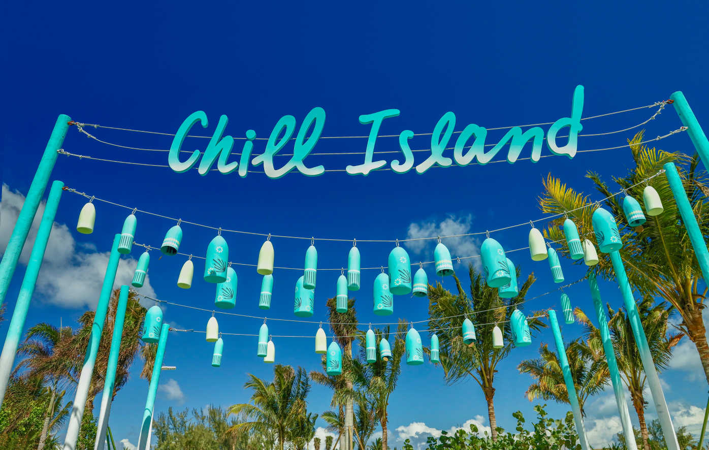 Chill island are the sunbeams free