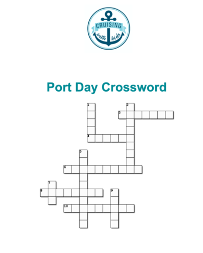 Kids Cruise Activities And Quizzes To Do At Home Or When Travelling