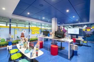 Games room on MSC Virtuosa