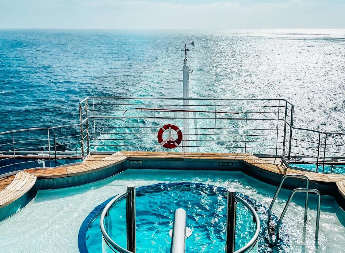 Terrace Pool on Deck 17 Aft, on Regal Princess