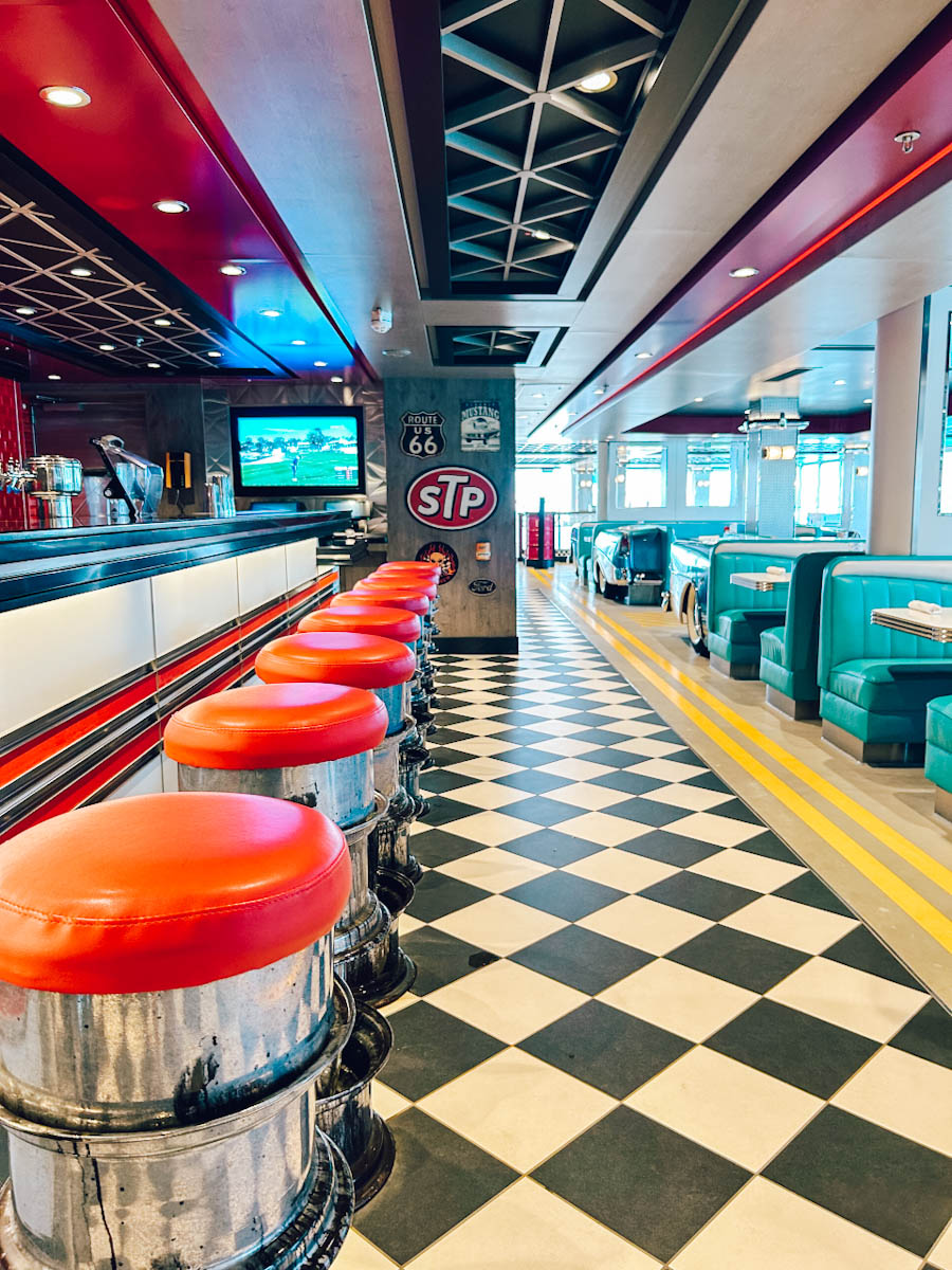 American Diner on NCL Encore