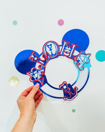 Disney Cruise Door Decoration Alphabet
