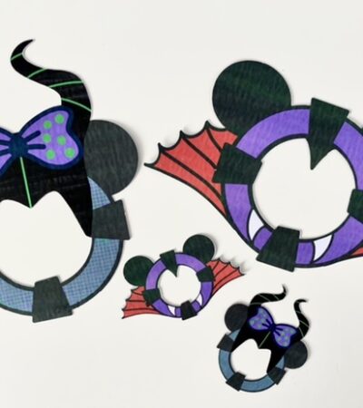 Disney Maleficent and Dracula Cruise Door decorations