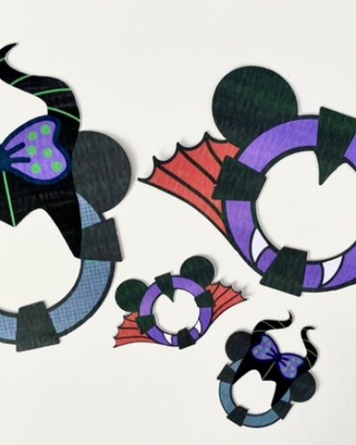 Disney Maleficent and Dracula Cruise Door decorations