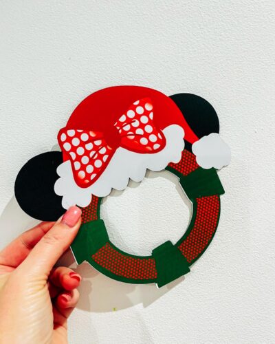 Disney Christmas Cruise Door Santa Printable Magnets