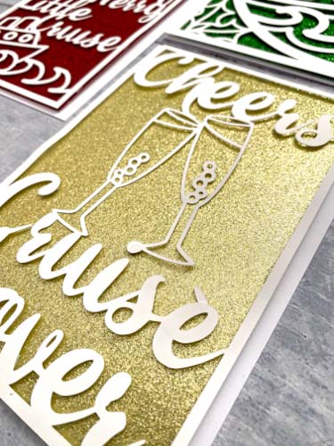 Cheers Cruise Lover Free cruise Christmas card svg and png