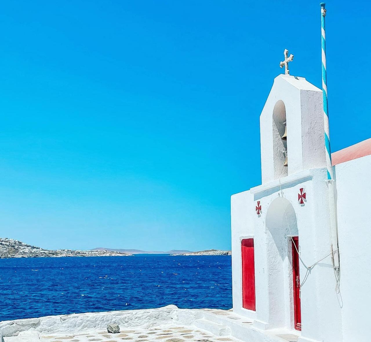 Visit the church in Mykonos