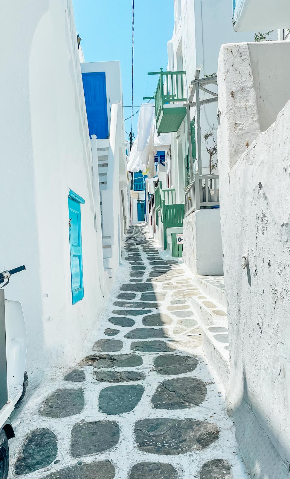 Winding Streets of Mykonos