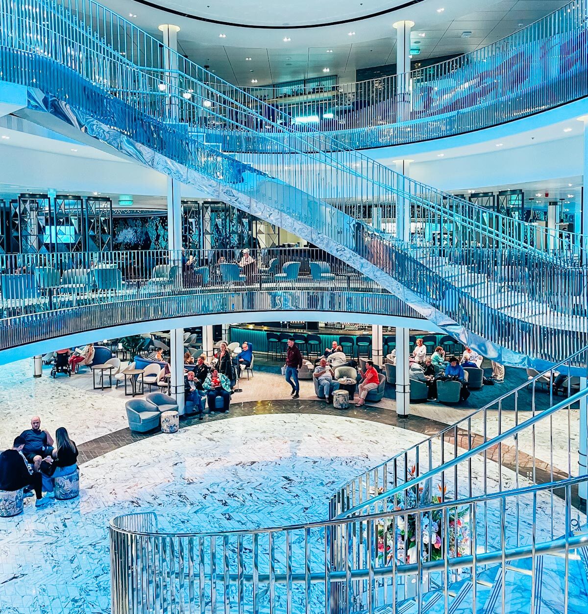 The Grand Atrium On P&O Iona