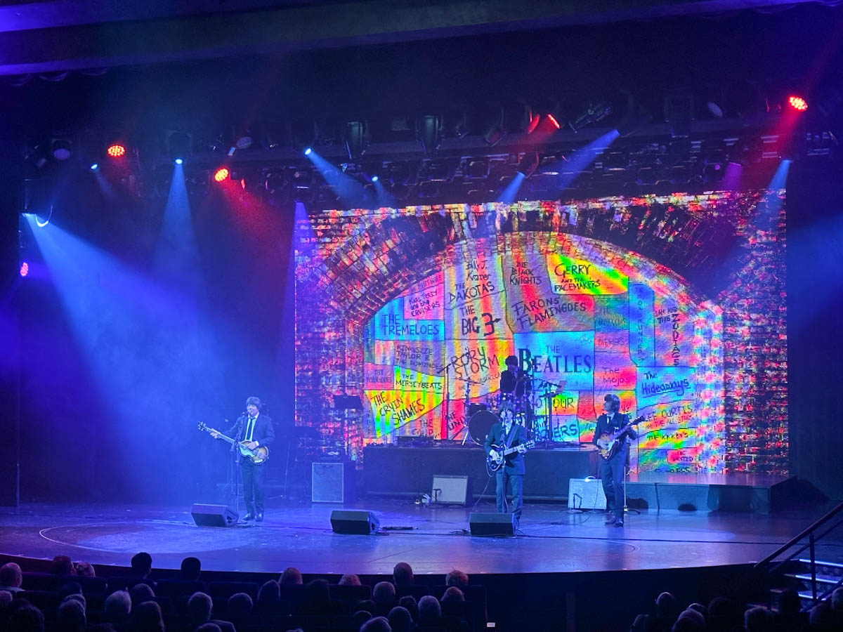Beatles tribute on Anthem of the Seas