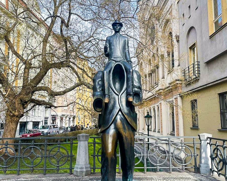 Prague statue
