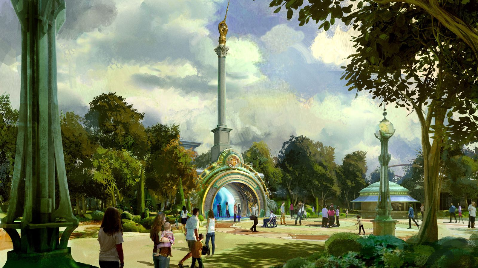 The Wizarding World of Harry Potter – Ministry of Magic at Celestial Park Universal Orlando