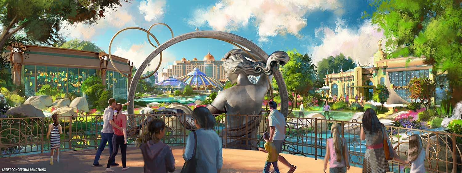 epic universe celestial park entrance