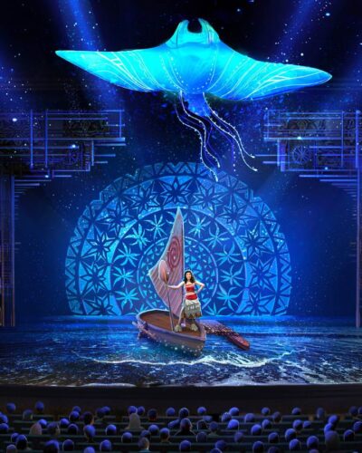 The Tale of Moana To Premiere Exclusively Onboard the Disney Treasure