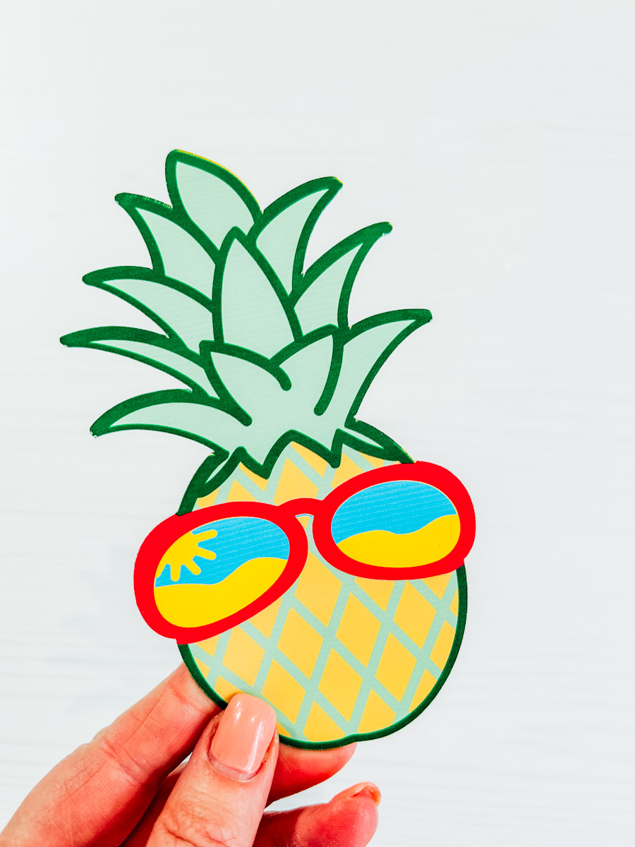 Free Pineapple Cruise Door Printable Magnets
