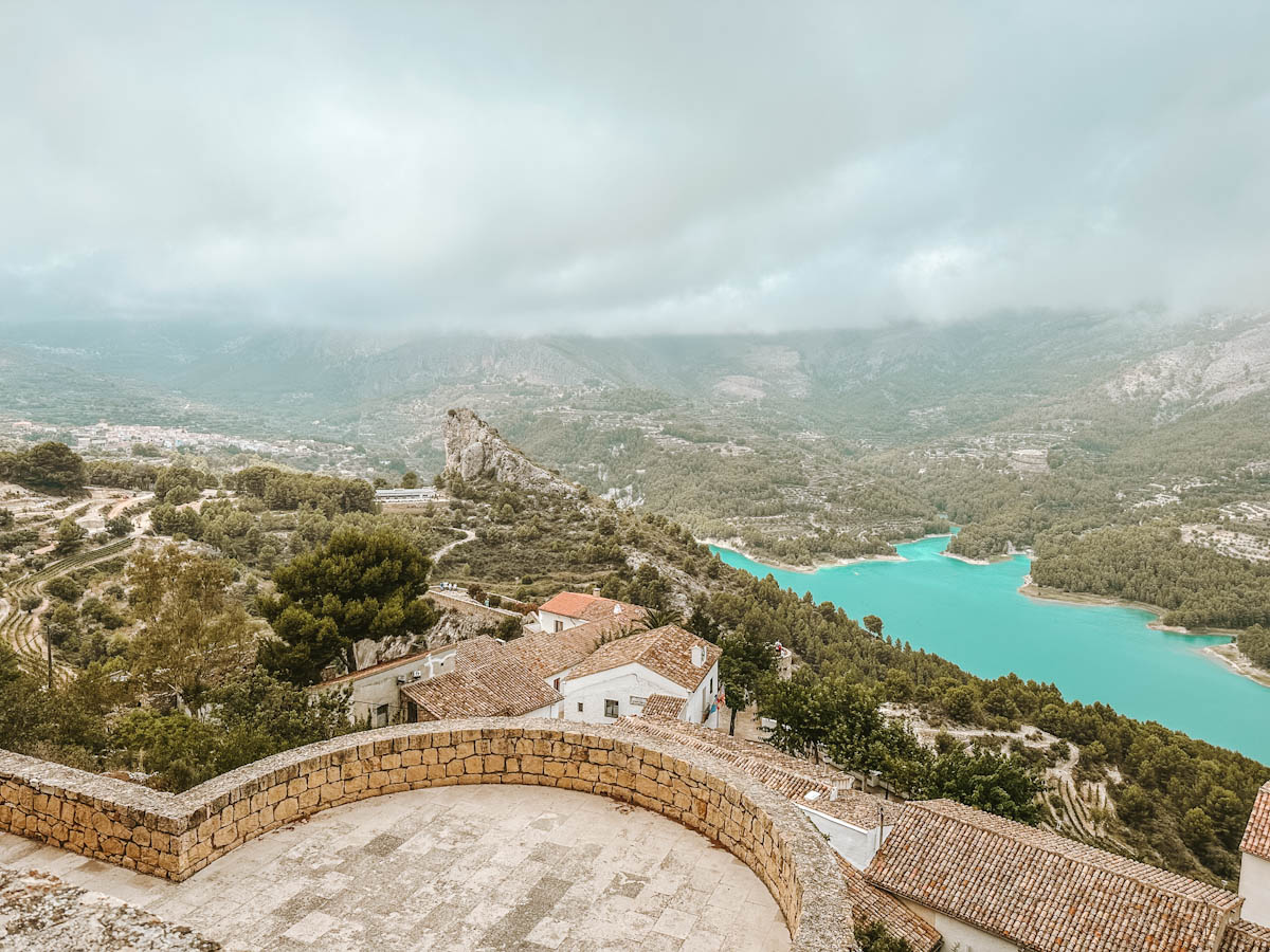 Guadalest View form the castle