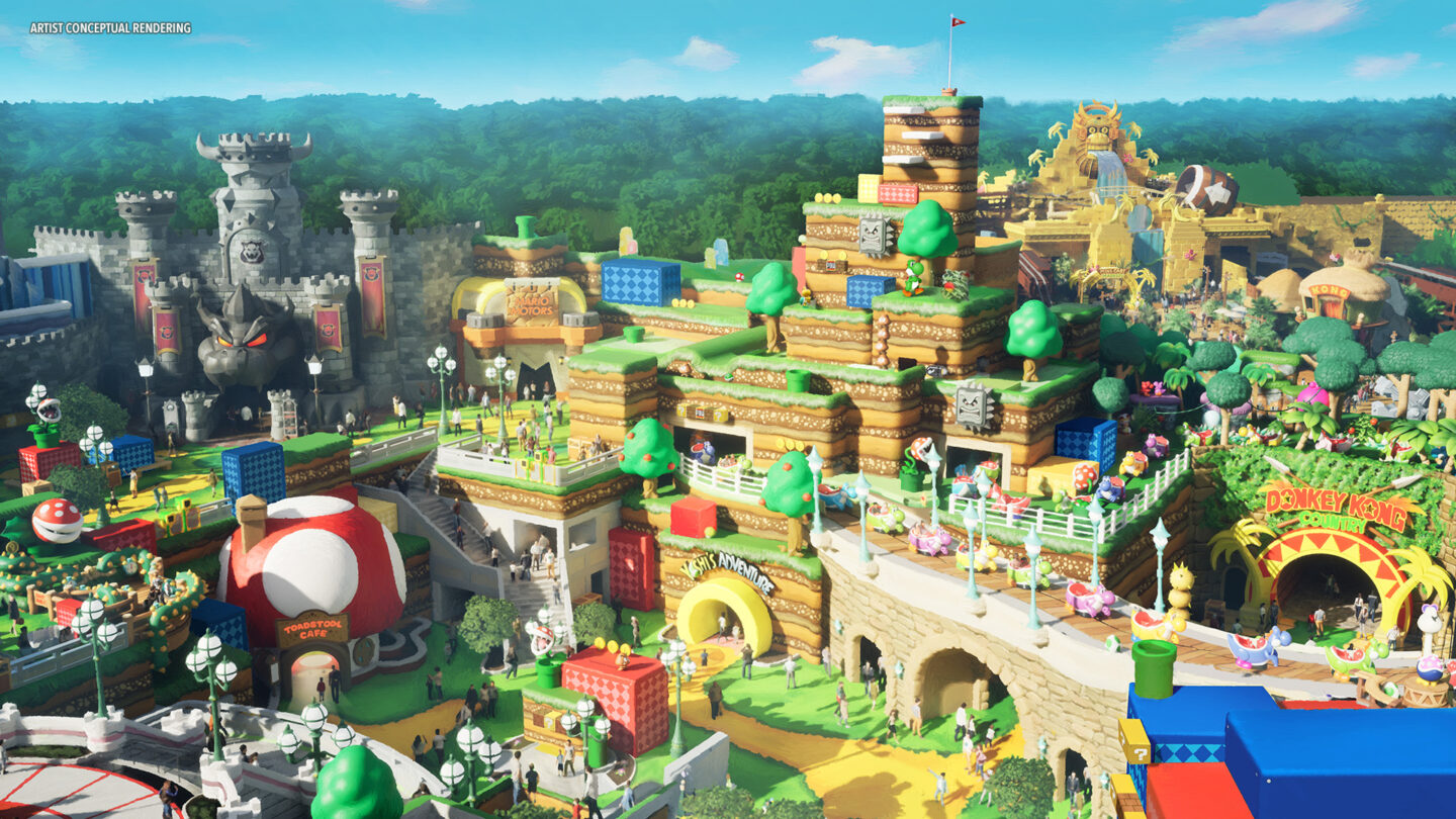 More Details Are Revealed About SUPER NINTENDO WORLD Coming To Orlando in 2025