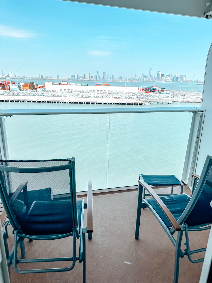 Anthem of the seas Ocean View 8172 balcony