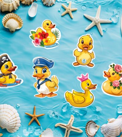 Free Printable Cruising Ducks