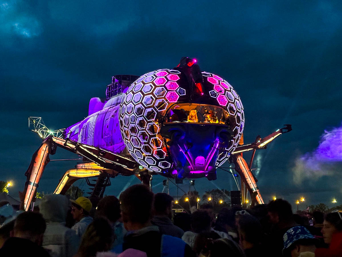 Arcadia Helipcopter Glastonbury 2024