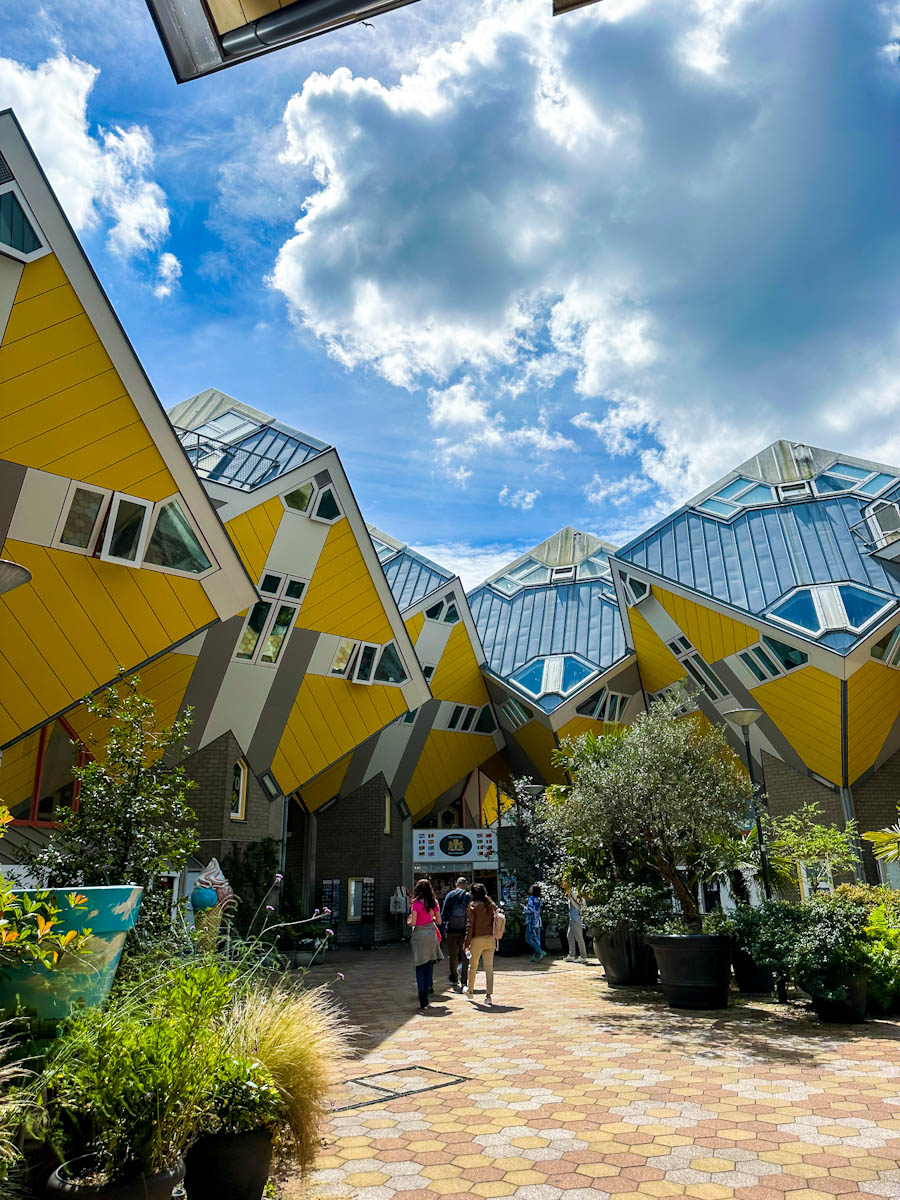 Cube houses Dutch kubuswoningen