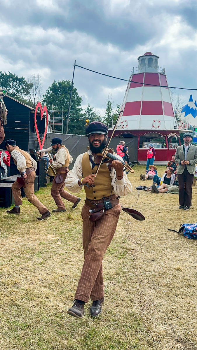 Old time sailers Glastonbury 2024