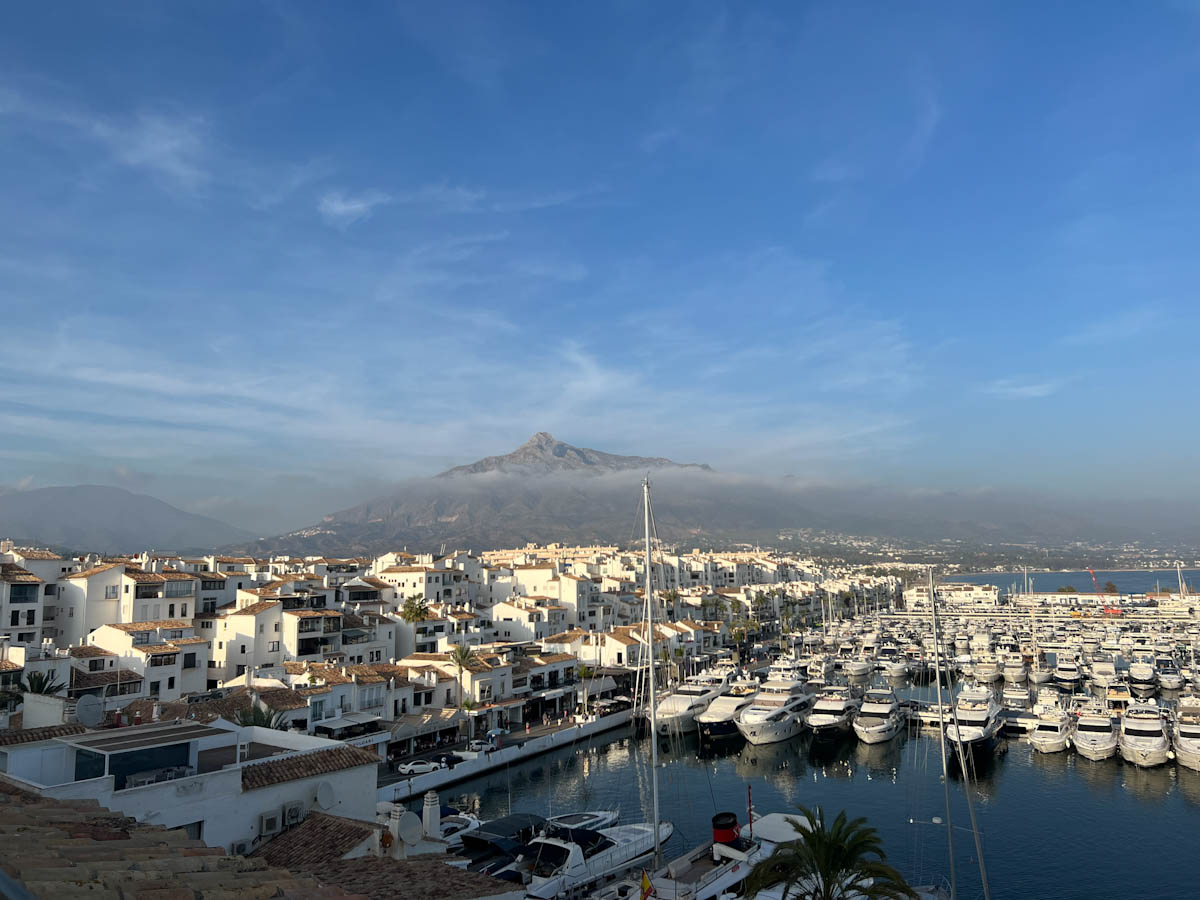 Puerto Banus skyline