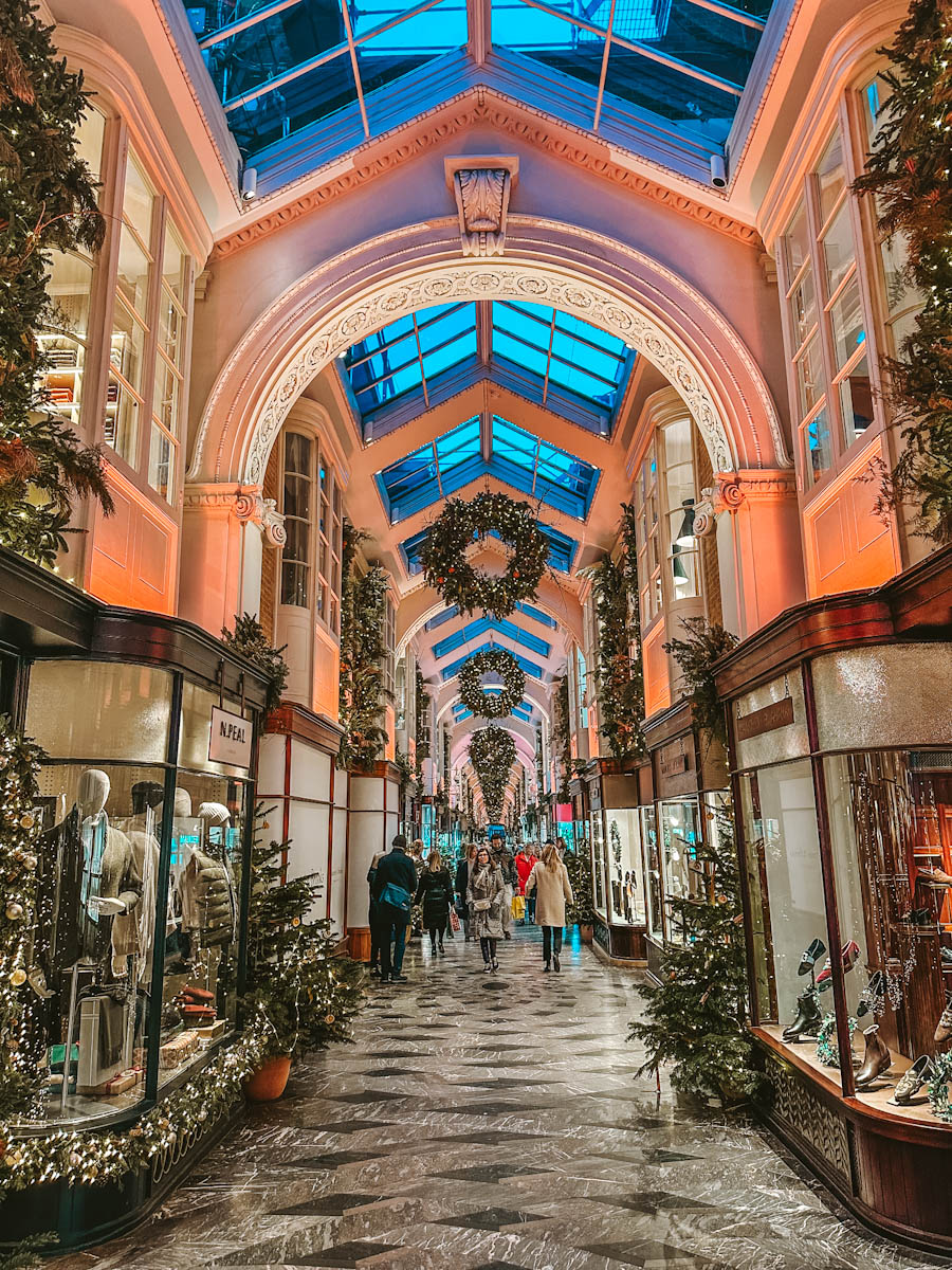 Burlington Arcade Lights London