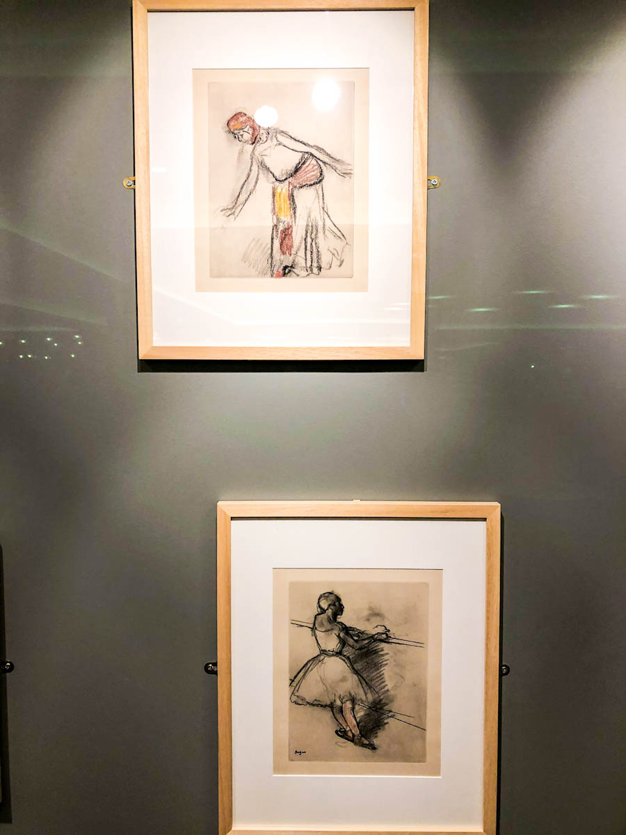 Edgar Degas sketches