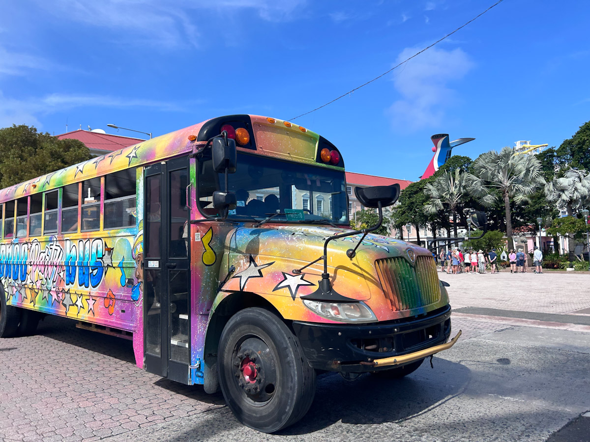Take a party bus in Nassau