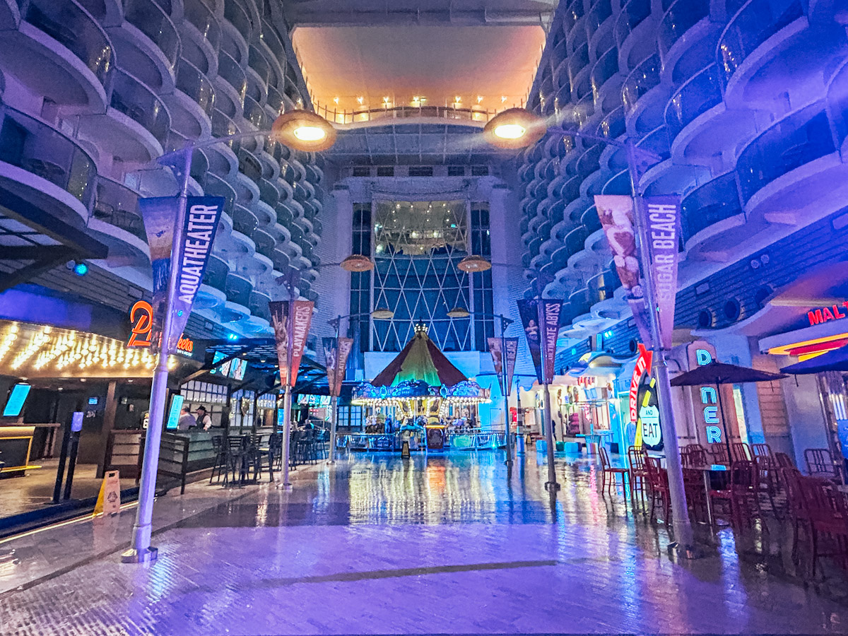 The Boardwalk by Night