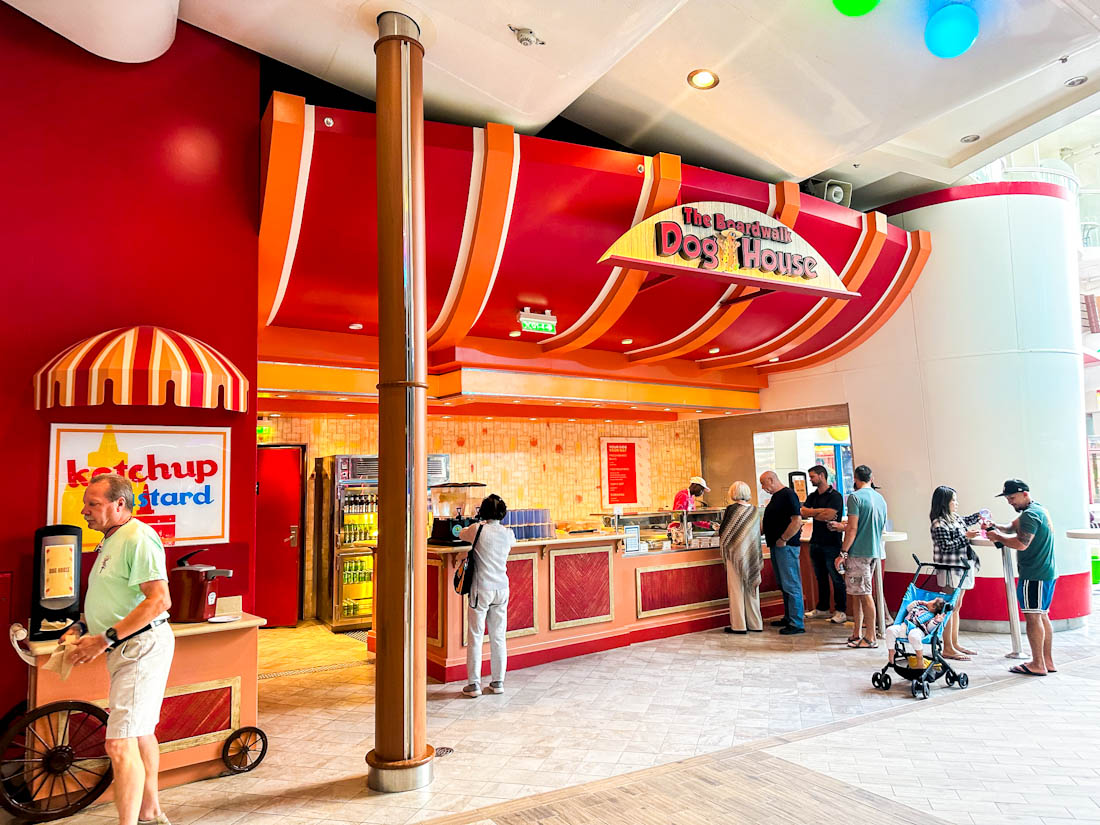 The Boardwalk Doghouse on Oasis of the Seas