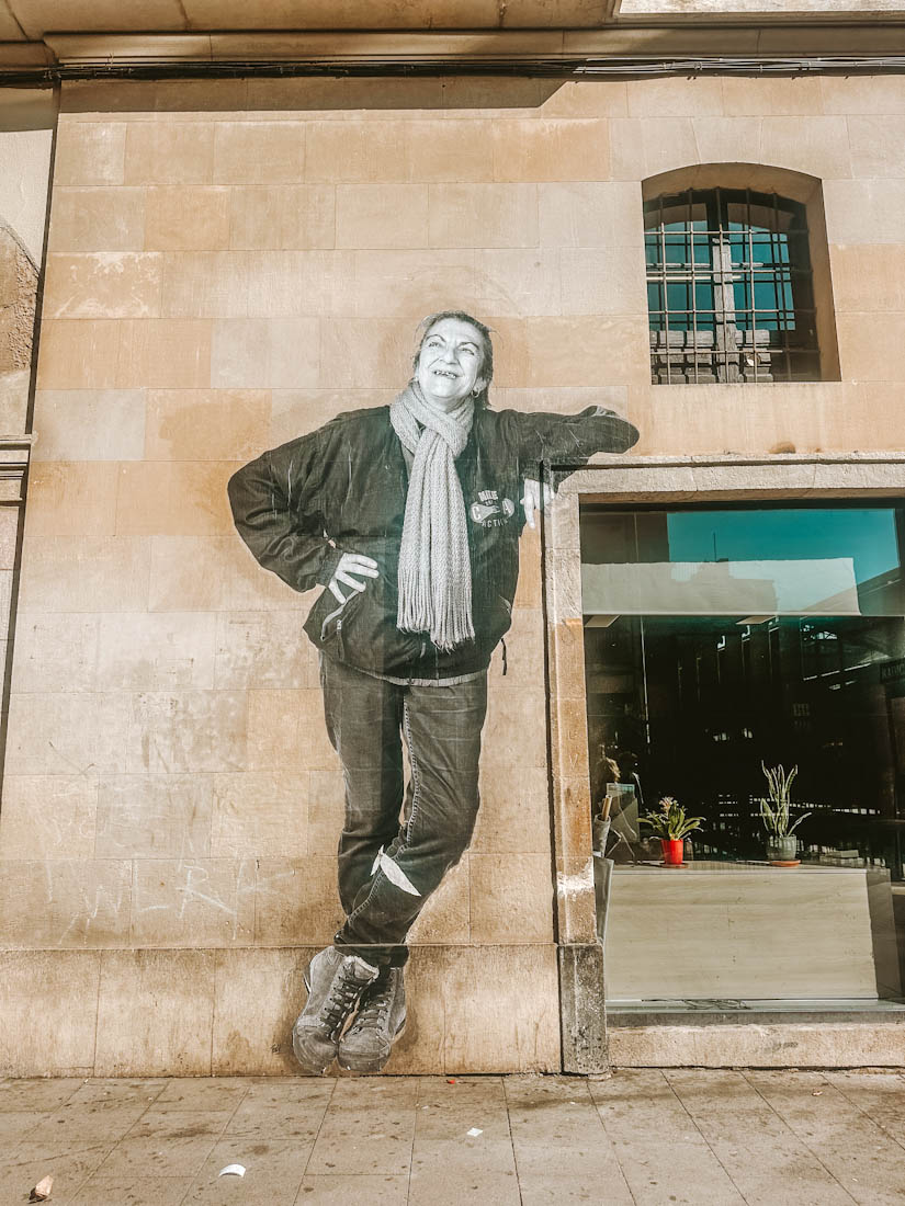 Barcelona Street Art at Market