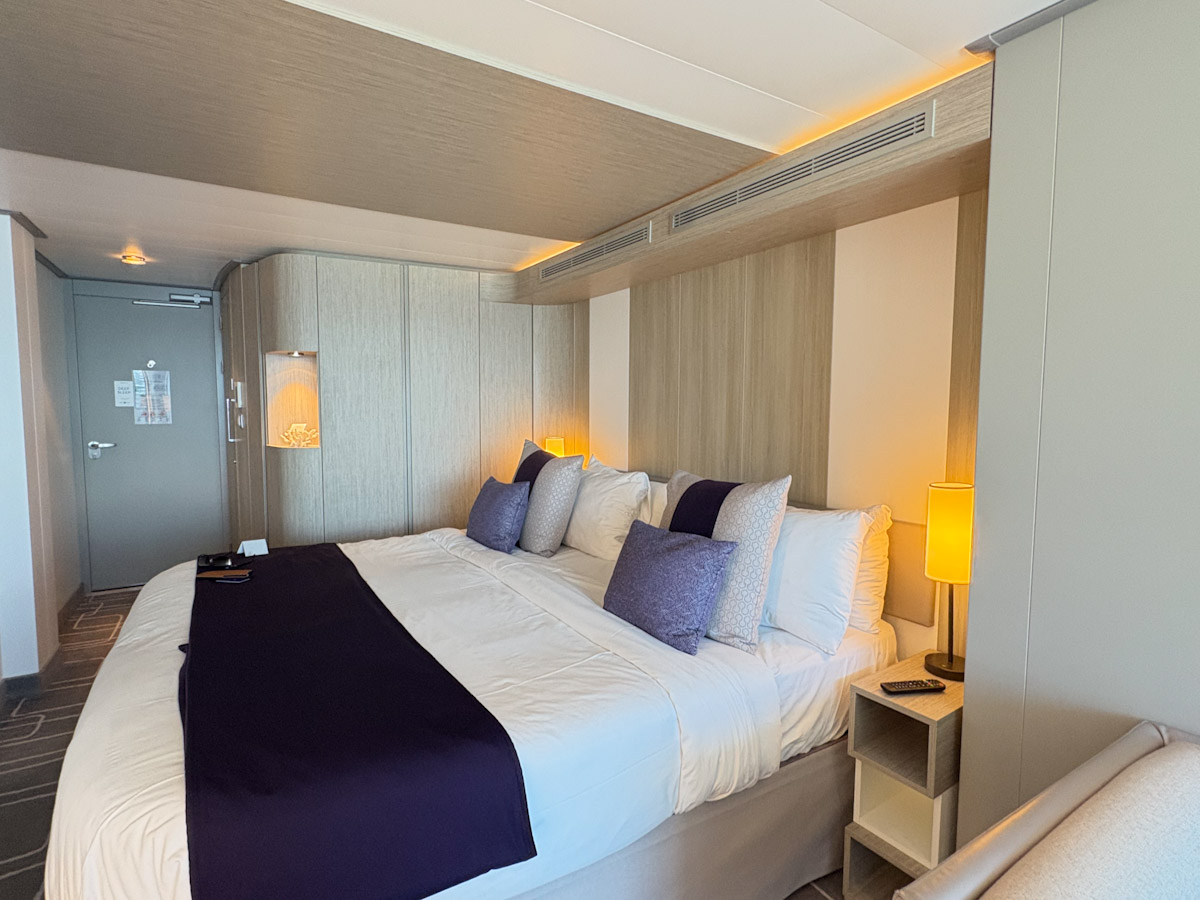 Stylish cabin on Celebrity Apex