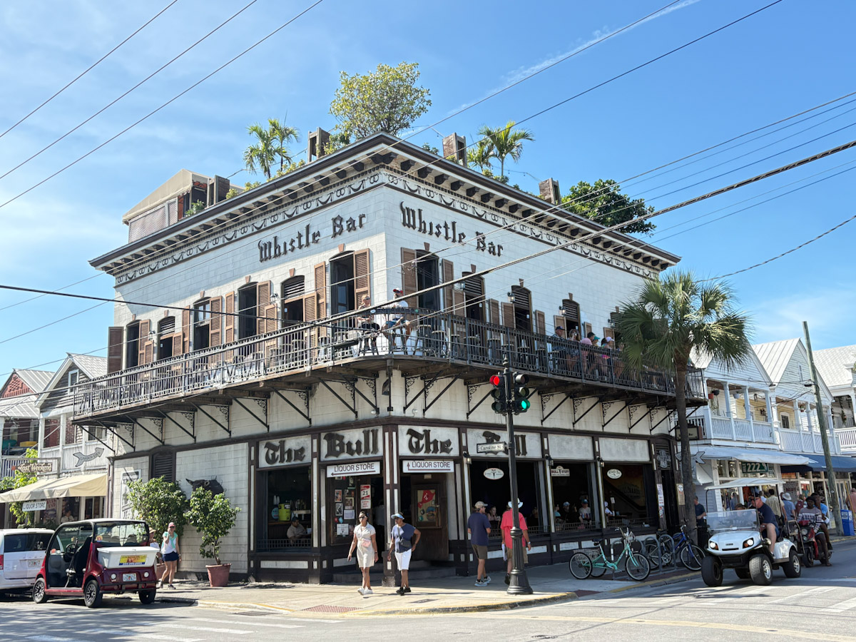 Bar in Key West on Duval Street