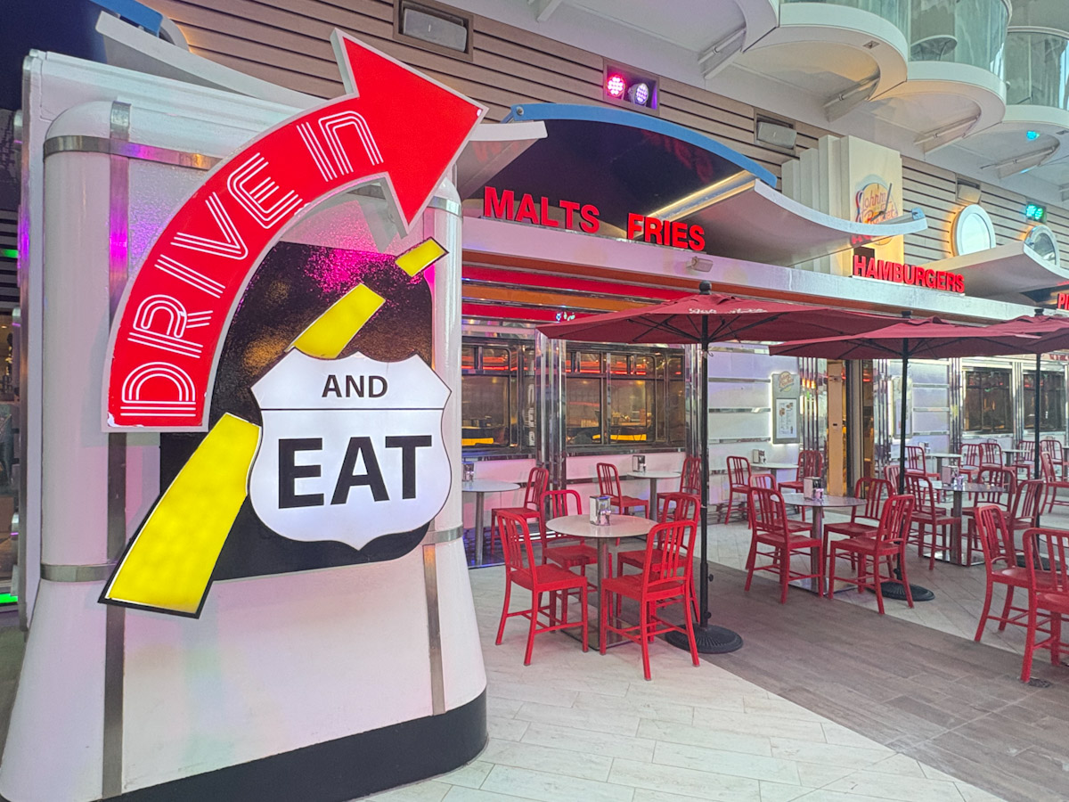Johnny Rockets on Allure of the Seas